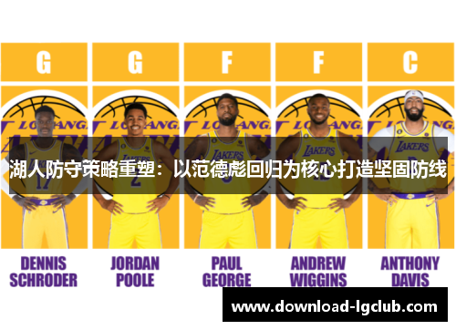湖人防守策略重塑:以范德彪回归为核心打造坚固防线 湖人防守策略重塑:以范德彪回归为核心打造坚固防线