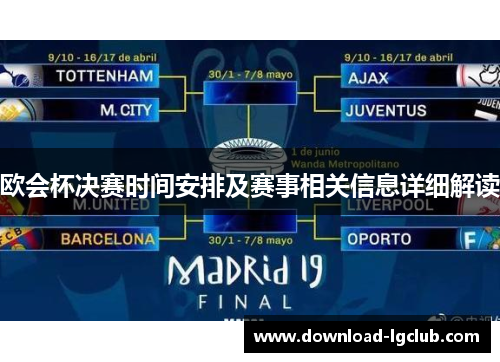 欧会杯决赛时间安排及赛事相关信息详细解读